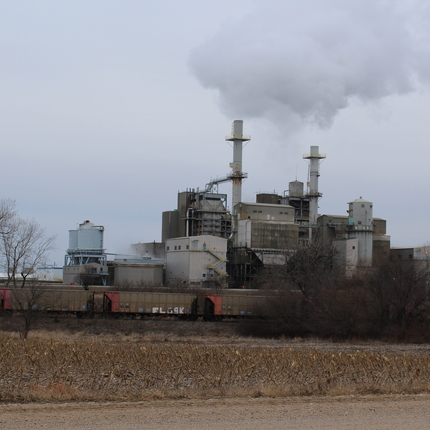 Coal plant near Hallam Nebraska