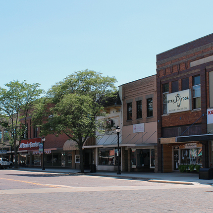 downtown in Kearney, Nebraska