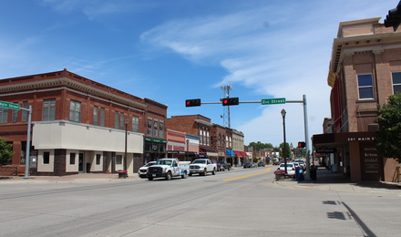 carrer principal Wayne Nebraska
